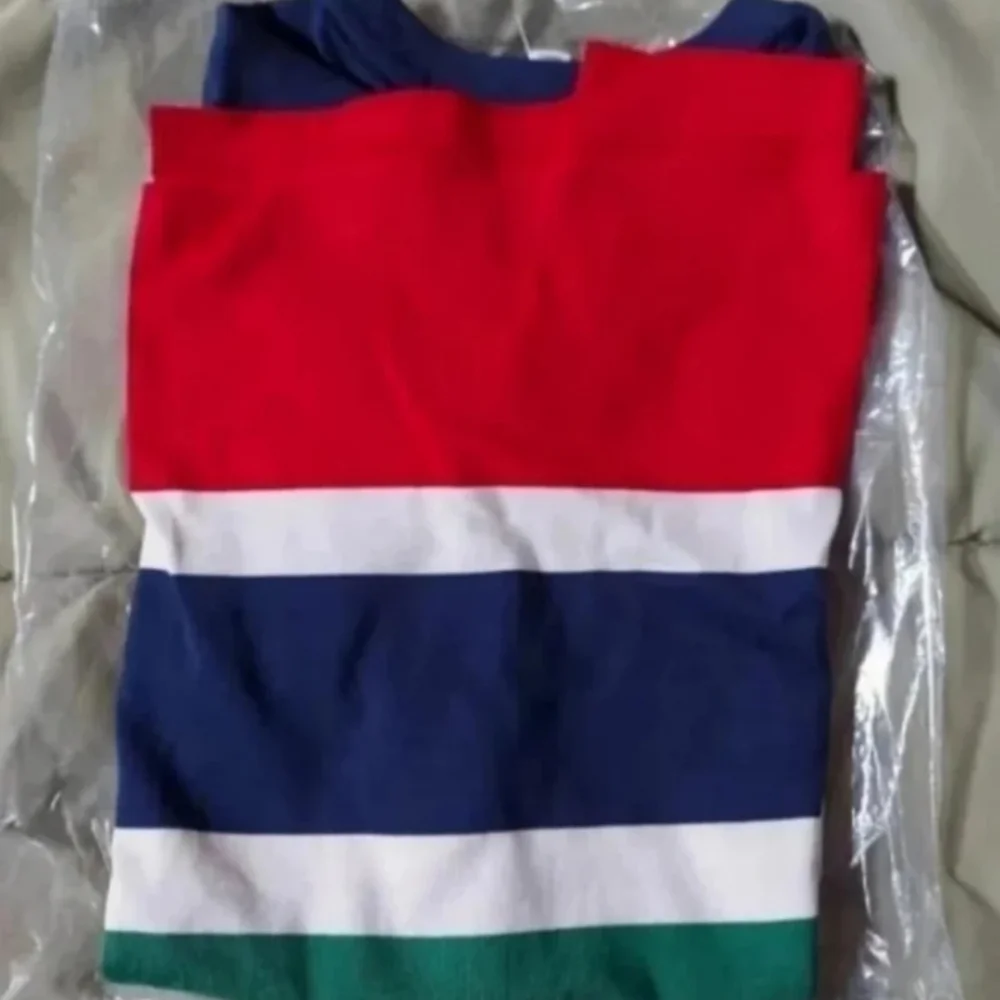 J.Crew Short-sleeve rugby crewneck shirt in stripe MED BNWT 1 LEFT $70
